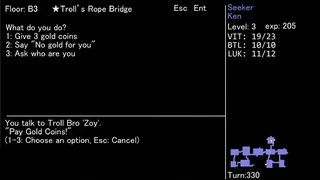 Скриншот 6 к игре Text Dungeon: The Ring of Life