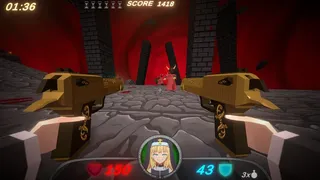 Скриншот 2 к игре Guns and Nuns: Storming Hell