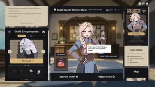 Скриншот 1 к игре 갈바테인 : 모험가 길드 사무소