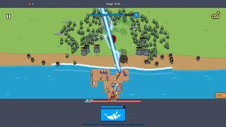 Скриншот 2 к игре Пляжная оборона: Нашествие зомби