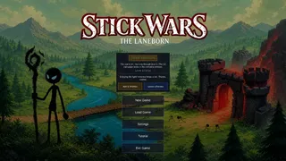 Скриншот 1 к игре Stick Wars: The Laneborn