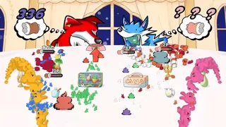 Скриншот 1 к игре MOGUMOGU! POOP BATTLE