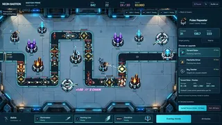 Скриншот 2 к игре Neon Bastion