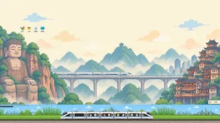 Скриншот 6 к игре Panda Rails: Desktop Journeys