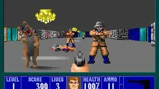 Скриншот 1 к игре Wolfenstein 3D