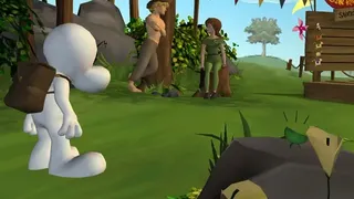 Скриншот 6 к игре Bone: The Great Cow Race