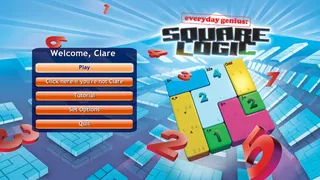 Скриншот 1 к игре Everyday Genius: SquareLogic