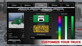 Скриншот 2 к игре Arctic Trucker Simulator
