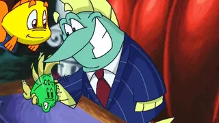 Скриншот 2 к игре Freddi Fish 5 featuring Mess Hall Mania: The Case of the Creature of Coral Cove