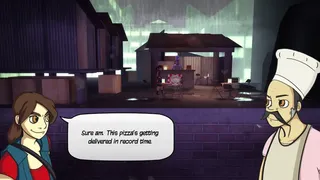 Скриншот 1 к игре Ninja Pizza Girl