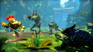 Скриншот 1 к игре Moorhuhn: Tiger and Chicken