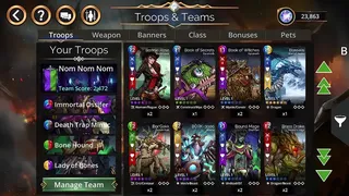 Скриншот 6 к игре Gems of War - Puzzle RPG