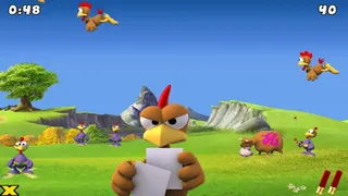 Скриншот 1 к игре Crazy Chicken - Invasion