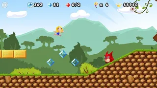 Скриншот 1 к игре Giana Sisters 2D