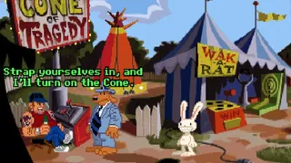 Скриншот 1 к игре Sam &amp; Max Hit the Road