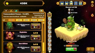 Скриншот 5 к игре Clicker Heroes