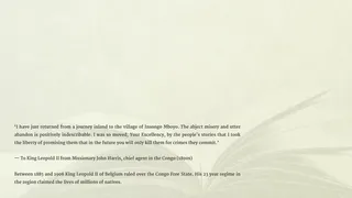 Скриншот 2 к игре Unheard Screams - King Leopold II's Rule Over The Congo