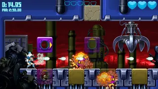 Скриншот 1 к игре Mighty Switch Force! Hyper Drive Edition