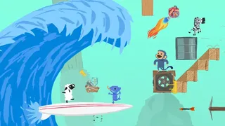 Скриншот 1 к игре Ultimate Chicken Horse