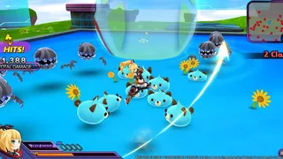 Скриншот 2 к игре Hyperdimension Neptunia U: Action Unleashed