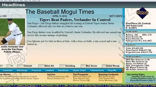 Скриншот 4 к игре Baseball Mogul 2015