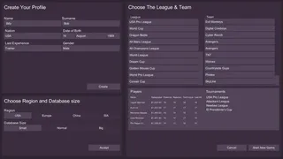 Скриншот 1 к игре Cyber Team Manager
