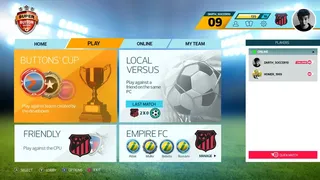Скриншот 1 к игре Super Button Soccer