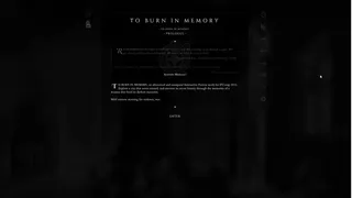 Скриншот 2 к игре To Burn in Memory
