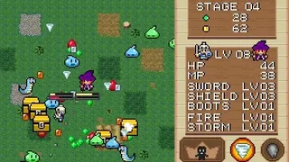 Скриншот 2 к игре Witch and Hero(魔女と勇者)