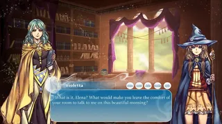 Скриншот 1 к игре A More Beautiful World - A Kinetic Visual Novel