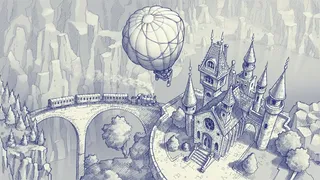 Скриншот 1 к игре Paper Train Traffic