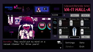 Скриншот 1 к игре VA-11 Hall-A: Cyberpunk Bartender Action