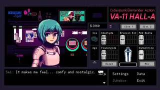Скриншот 6 к игре VA-11 Hall-A: Cyberpunk Bartender Action