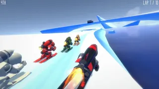 Скриншот 2 к игре Rocket Ski Racing