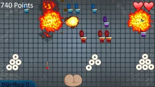 Скриншот 1 к игре PooShooter: Toilet Invaders
