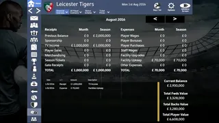 Скриншот 4 к игре Rugby Union Team Manager 2017