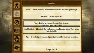 Скриншот 3 к игре Shady Brook - A Dark Mystery Text Adventure
