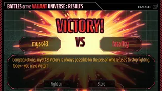 Скриншот 6 к игре Battles of the Valiant Universe CCG