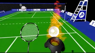 Скриншот 1 к игре Space Badminton VR