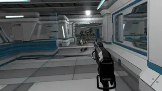 Скриншот 1 к игре RAYGUN COMMANDO VR