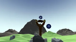 Скриншот 2 к игре Just VR Slingshot Target Practice