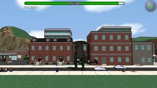 Скриншот 1 к игре Attack of the Giant Mutant Lizard