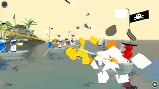 Скриншот 2 к игре Stupid Raft Battle Simulator