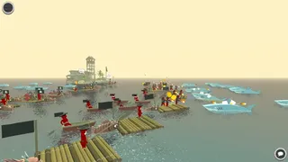 Скриншот 4 к игре Stupid Raft Battle Simulator