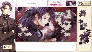 Скриншот 5 к игре Otome Romance Jigsaws - Midnight Cinderella & Destined to Love