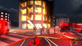Скриншот 2 к игре Flashing Lights - Полиция，Пожарные，Симулятор экстренных служб