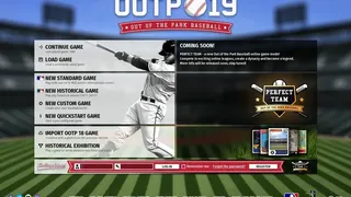 Скриншот 1 к игре Out of the Park Baseball 19