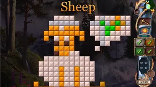 Скриншот 1 к игре Fantasy Mosaics 15: Ancient Land