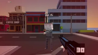 Скриншот 2 к игре Block Robot Mini Survival Game