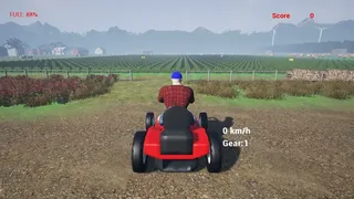 Скриншот 2 к игре Lawnmower Game